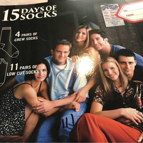 FRIENDS 15 days/ pairs of socks. Mens - Picture 2 of 2